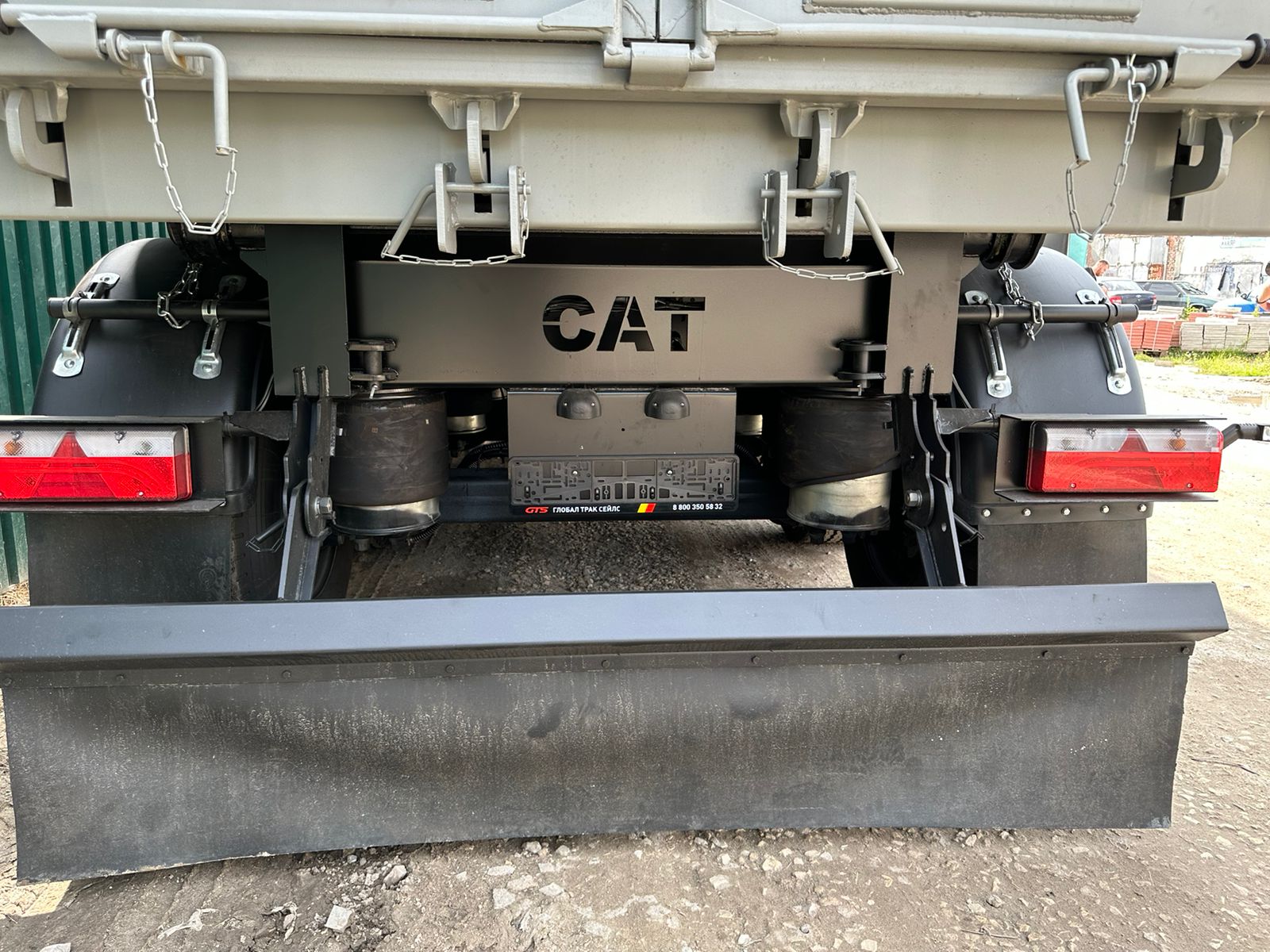 Алюминиевый полуприцеп зерновоз CAT500 55 435 | GoodTruck