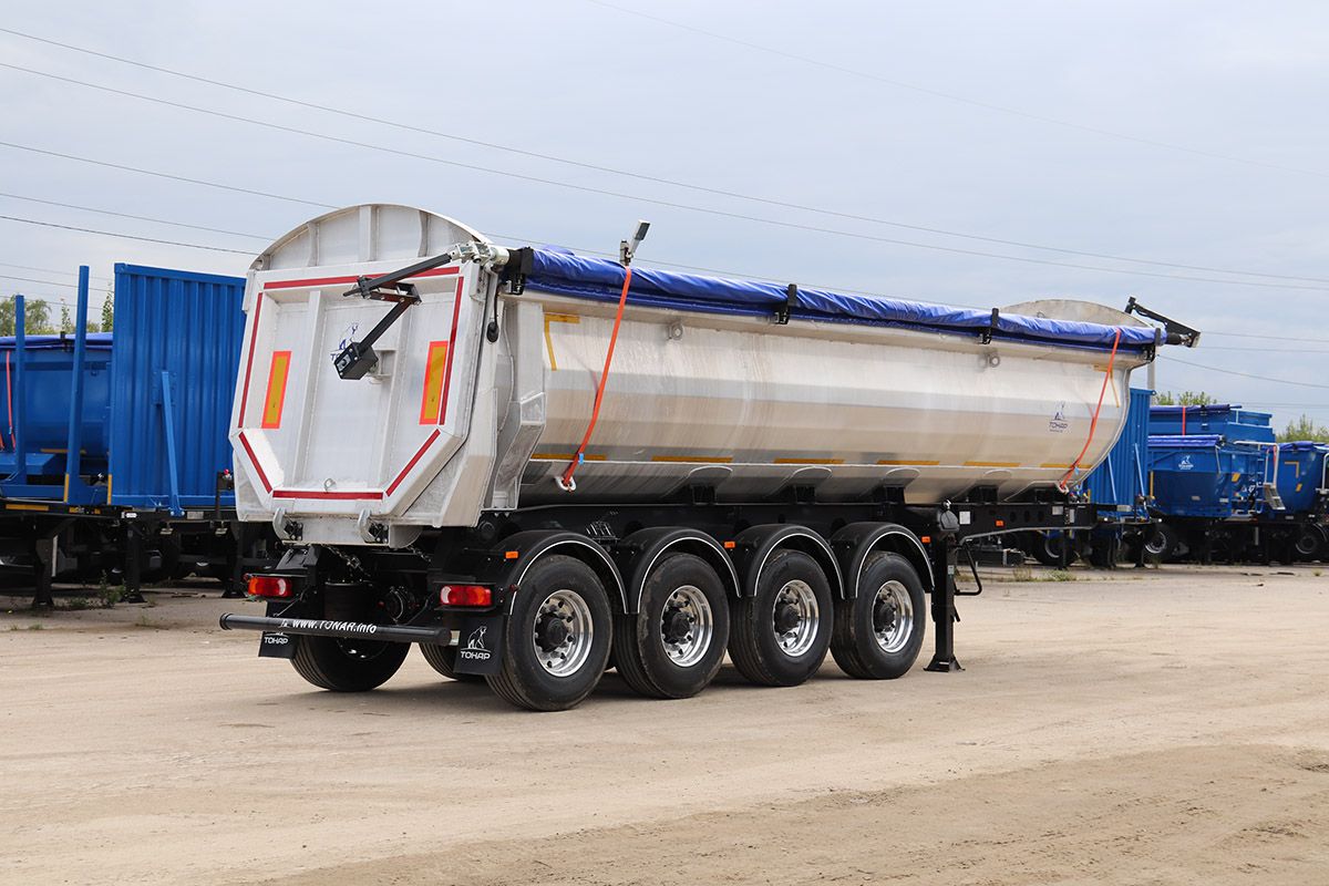 Полуприцеп с задней разгрузкой SL4-23/30A | GoodTruck