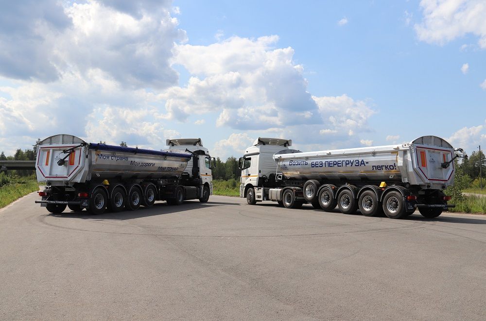 Полуприцеп с задней разгрузкой SL4-23/30A | GoodTruck